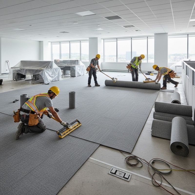 Commercial Carpet Installation For High-Traffic Areas