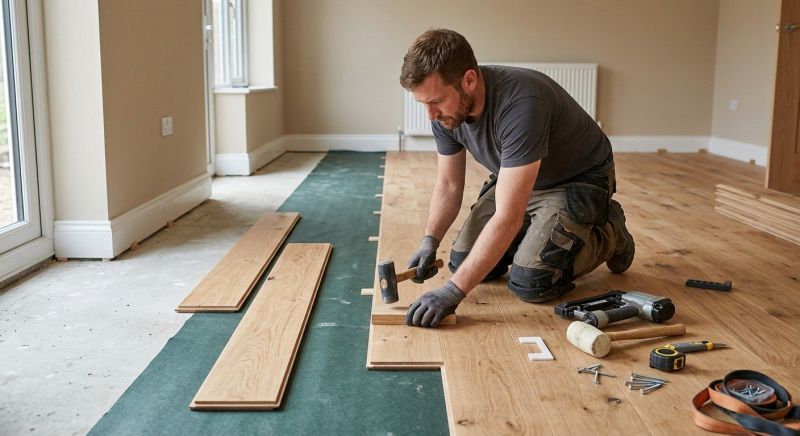 Maple Flooring Installation in Fort Worth, TX